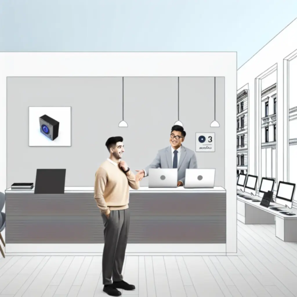 PC Service Hub szerviz folyamat áttekintő illusztráció